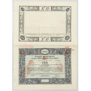 Bank Gospodarstwa Krajowego, List zastawny Em.2 100 zł 1933