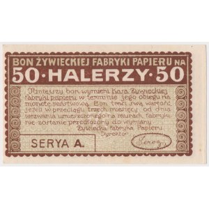 Żywiec, Fabryka Papieru, 50 halerzy (1919)