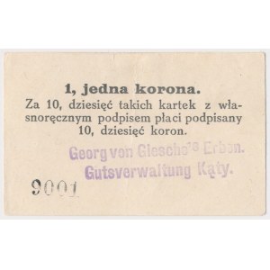 Kąty, Georg von Giesche's Erban, 1 korona (1914)