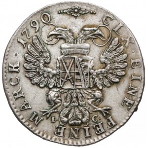 Saksonia, Dwugrosz wikariacki 1790 IC (1/12 talara)