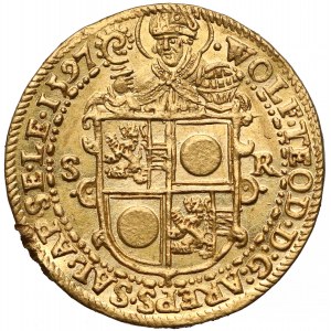 Austria, Salzburg, Wolf Dietrich von Raitenau, Dwudukat 1597 - b. ładny