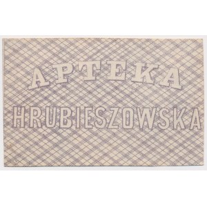 Hrubieszów, APTEKA, 5 kopiejek 1861 z podpisem wystawcy - rzadkie