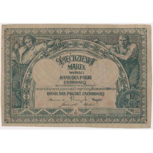 Bank dla Polski Zachodniej 50 marek 1919