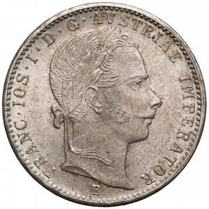 Austria, Franciszek Józef I, 1/4 florena 1860-B 