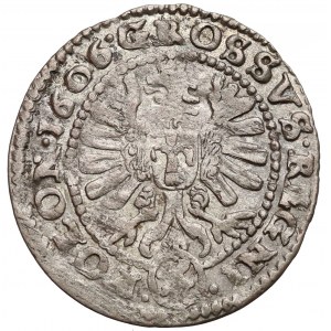 Zygmunt III Waza, Grosz Kraków 1606 - bez obwódki