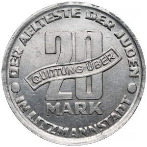 Getto Łódź, 20 marek 1943 - PIĘKNE - rzadkość