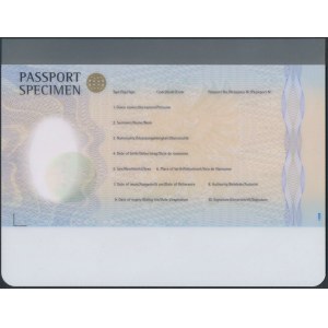 PWPW, Karta główna paszportu biometrycznego 