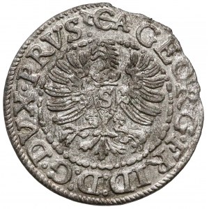 Prusy, Jerzy Fryderyk, Szeląg Królewiec 1596 - ładny