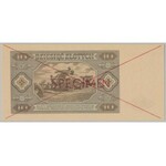 SPECIMEN 10 złotych 1948 - AA - PMG 66 EPQ