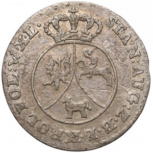 Poniatowski, 10 groszy 1791 E.B.