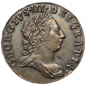 Wielka Brytania, Jerzy III, 3 pensy 1772