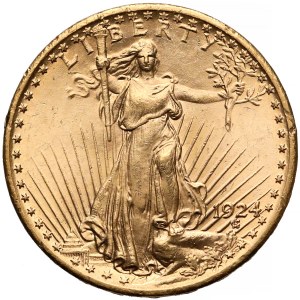 USA, 20 dolarów 1924 - Double Eagle