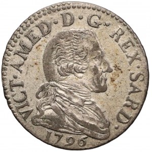 Włochy, Sardynia, 20 soldo 1796 