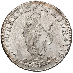 Włochy, Genua, 4 liry 1792