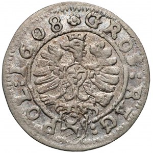 Zygmunt III Waza, Grosz Kraków 1608 - przejściowy 