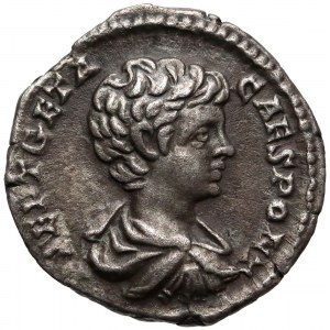 Cesarstwo, Geta, Denar Rzym (200-202r) - Securitas