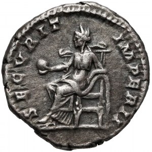 Cesarstwo, Geta, Denar Rzym (200-202r) - Securitas
