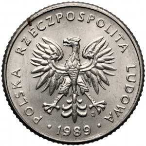 Próba NIKIEL 10 złotych 1989