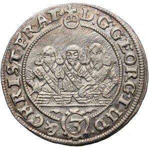 Sliezsko, Traja bratia, 3 Krajcars Brzeg 1656