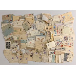 Polska, całostki i koperty korespondencyjne w tym Austria i Rosja