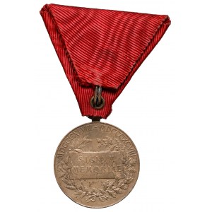 Medal Jubileuszowy Signum Memoriae 1848-1898 - wojskowy