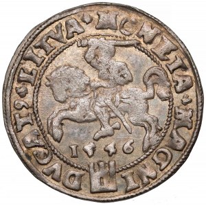 Zygmunt II August, Grosz na stopę litewską 1546 - błąd AVGG (RRR)