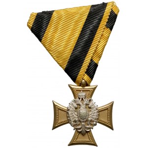 Military Long Service Cross for Officers, 3rd Class for 25 Years