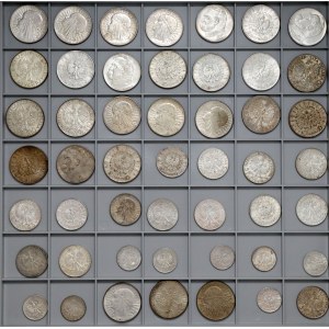 IIRP zestaw monet srebrnych w ŁADNYCH stanach (49)