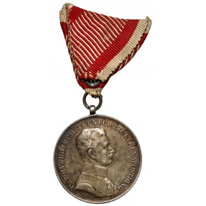 Medal za Odwagę, Karol, Srebrny I. Klasy