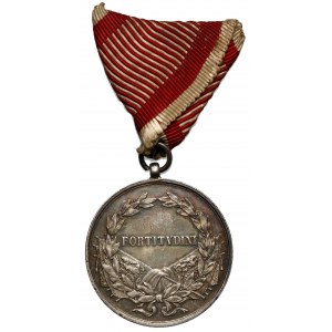 Medal za Odwagę, Karol, Srebrny I. Klasy