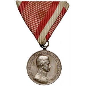 Medal za Odwagę, Karol, Srebrny II. Klasy