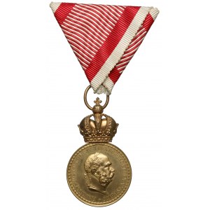 Military Merit Medal Signum Laudis in Bronze, Franz Joseph