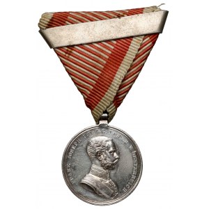 Silberne Tapferkeitsmedaille II. Klasse, Franz Joseph, 2. Verleihung