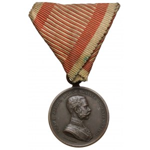 Medal za Odwagę, Franciszek Józef, Brązowy 