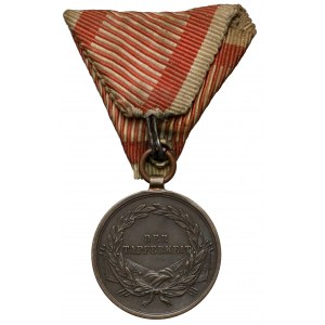Medal za Odwagę, Franciszek Józef, Brązowy 
