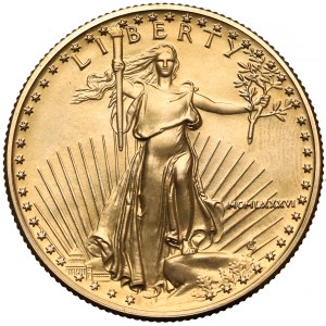 USA, 25 dolarów 1986