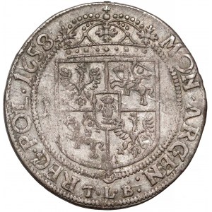 Jan II Kazimierz, Ort Kraków 1658 TLB - małe pop. - rzadkie 