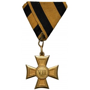 Military Long Service Cross 1st Class for 8 Years, 1st issue 1849-1867