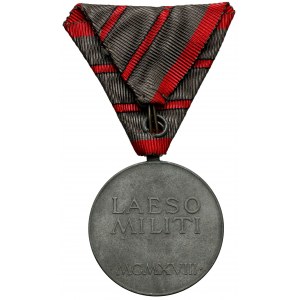 Wound Medal Laeso Militi, for two wounds