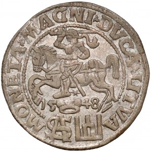 Zygmunt II August, Grosz na stopę polską 1548 - piękny 