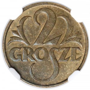 2 grosze 1923 - NGC MS63