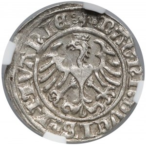 Zygmunt I Stary, Półgrosz Wilno 1509 - NGC MS61