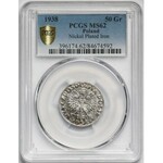 50 groszy 1938 - niklowane - PCGS MS62