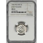 Piłsudski 2 złote 1936 - rzadki rocznik - NGC MS61