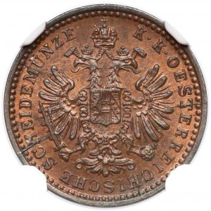 Österreich, Franz Joseph I., 5/10 Kreuzer 1891 - NGC MS65 RB