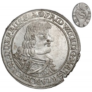 Prusy-Brandenburgia, Fryderyk Wilhelm, Ort Królewiec 1661 - orzeł z S - RZADKOŚĆ