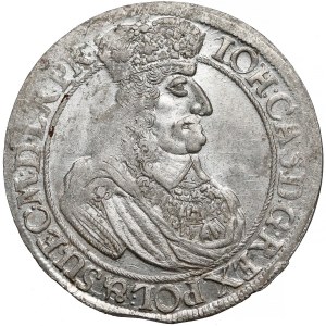 Jan II Kazimierz, Ort Gdańsk 1661 DL - PIĘKNY 