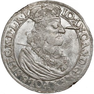 Jan II Kazimierz, Ort Gdańsk 1660 DL - GEDANENS - piękny