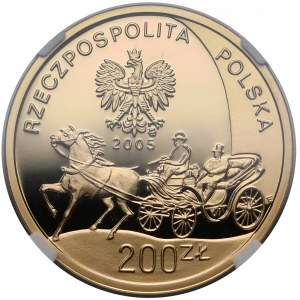 200 złotych 2005 Konstanty Ildefons Gałczyński - NGC PF69 Ultra Cameo