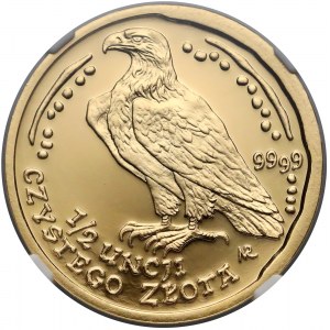 200 złotych 1996 Orzeł Bielik - NGC MS70 (MAX)